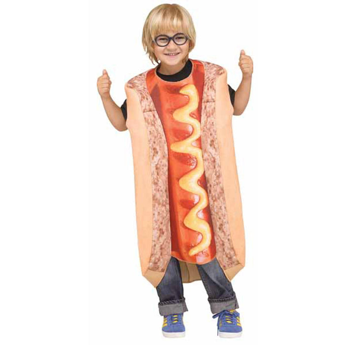 Photo Real Hot Dog Toddler Costume.