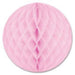 Pink Tissue Ball - 12" Art-Tissue Ball 1/Pkg