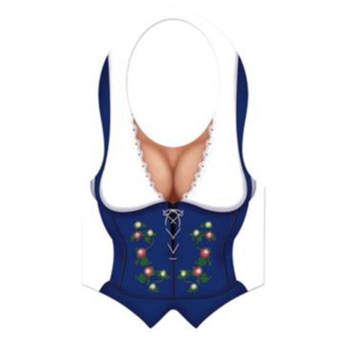 Plastic Fraulein Vest - Traditional Bavarian Design.