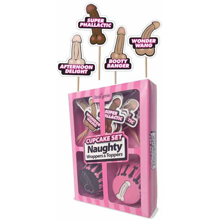 Naughty Cupcake Set - Toppers & Wrappers