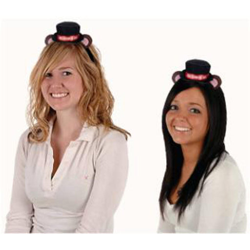 Plush Groundhog Day Headband.