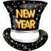 Pop Clink Top Hat Honey 24" - Celebrate In Style!