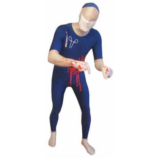 Premium Evil Surgeon 2Xlarge Morphsuit.