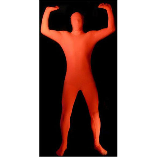 Premium Orange Glow X-Large Morphsuit.