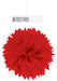 16" FLUFFY DECORATIO N WHITE 3PK/12CS