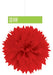 16" FLUFFY DECORATIO N GREEN 3PK/12CS