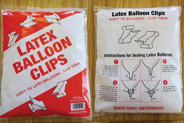 EZ BALLOON CLIP