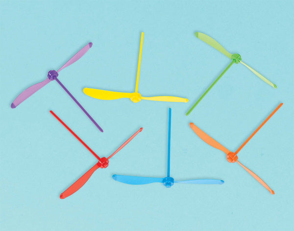 Whirl-A-Copter Party Favors, 12 Pack