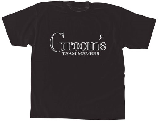 Groom's Team Member T-Shirt, XL