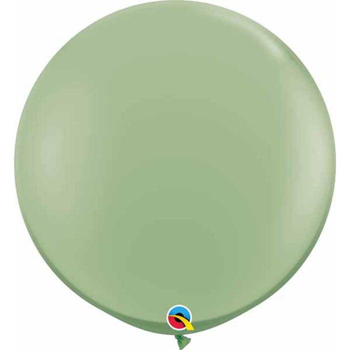 Qualatex 36" Cactus Green Latex Balloons (2-Pack)