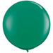 Qualatex 36" Emerald Green Latex Balloons - 2/Bag