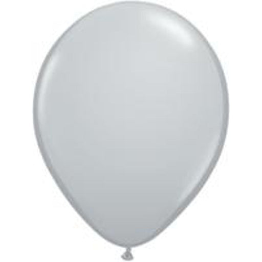 Qualatex 5" Gray Latex Balloons (100/PK)