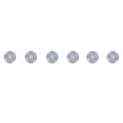 Disco Ball Streamer, 7 Inches x 8 Feet