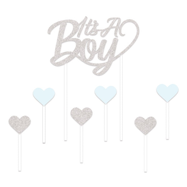 It's a Boy Cake Topper, 1 Count