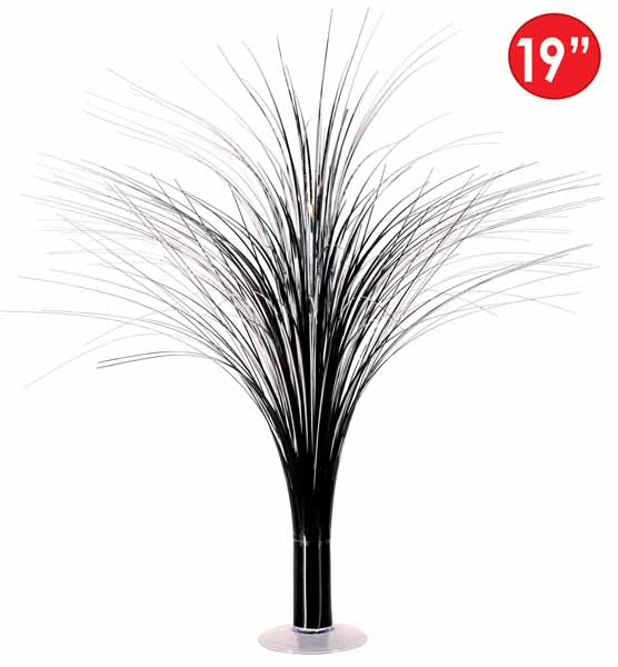 Black & Silver Metallic Spray Centrepiece