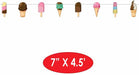 Ice Cream Party Streamer, 1 per Pack