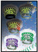 Feathered Midnight Glow New Year's Tiaras, Box of 50