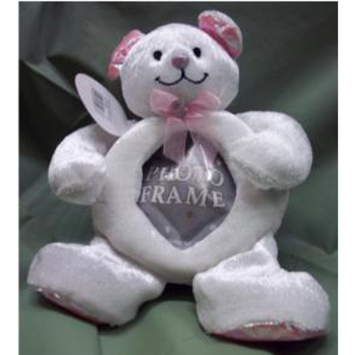 Radiant Cross Pink Plush Bear - Set Of 6