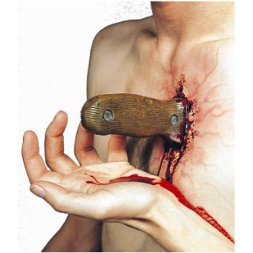 "Realistic Latex Ouch Knife For Halloween And Special Effects - Woochie"