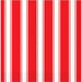 "Red & White Stripes Beverage Napkins - Pack Of 50"