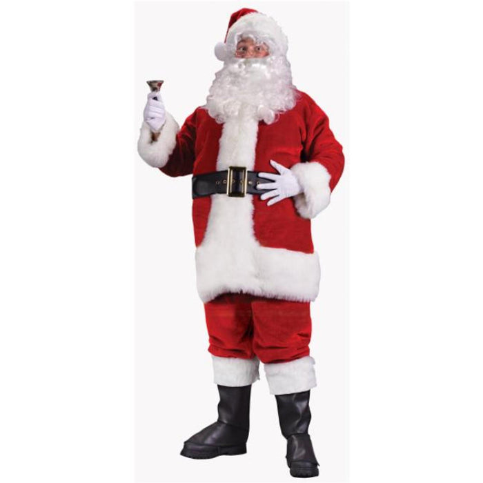 Regency Plush Santa Suit - Large Red (1/Pk)