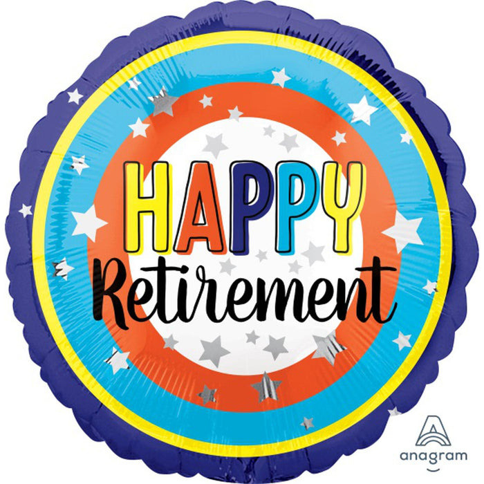 Retirement Circles Decorative Piece - 18" Round, Hx S40 Pkg.