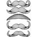 "Retro Glow-In-The-Dark Mustache By Stachetats"