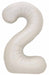 DecoChamp 34 Inch Latte Number 2 Balloon