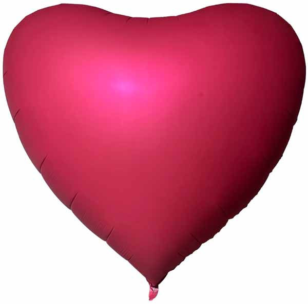 DecoChamp DecoHeart 68-Inch Red Heart Foil Balloon