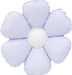 Decochamp 34" Lilac and White Flower Foil Balloon
