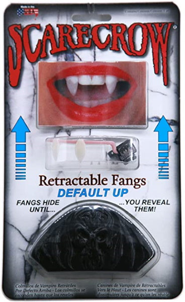 Scarecrow Retractable Vampire Fangs