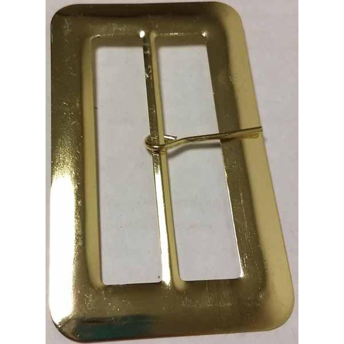 Santa Buckle With Prong - Brass Color (1/PK)