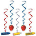 School Days Whirls - 5/Pkg Bundle For Classroom Decoration