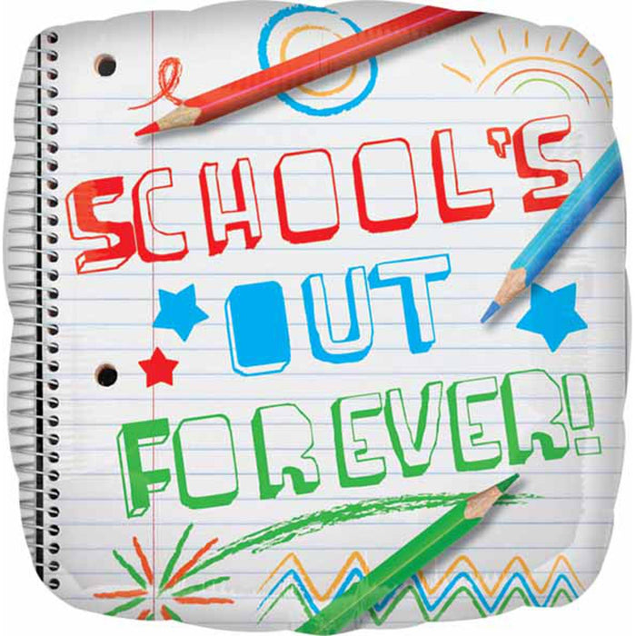 "Schools Out Forever Skateboard - 18" S40 Pkgd"