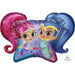 "Shimmer & Shine Foil Balloon - 31" Shape P38 Pkg"