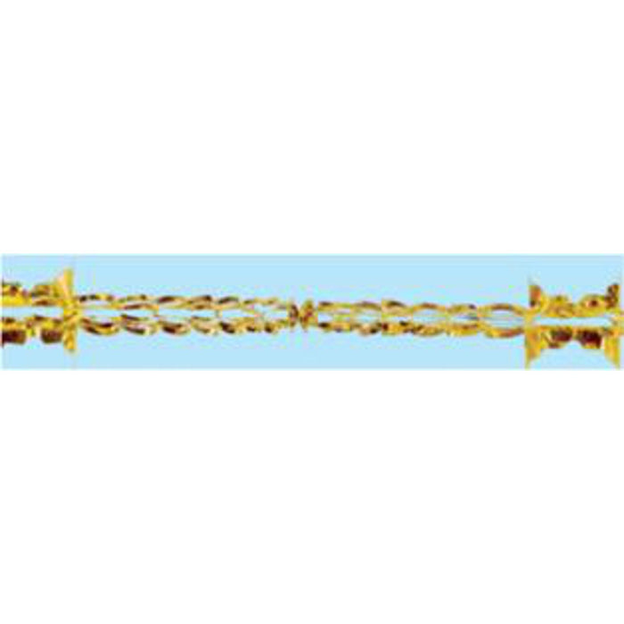 Shimmering 9Ft Gold Garland For Festive Decor (3/PK)