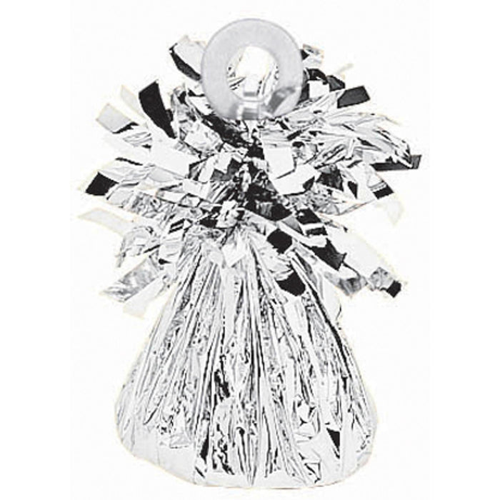 "Silver Foil Balloon Weight By Amscan"