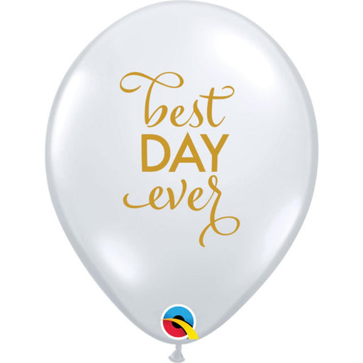 Simply Best Day Ever Clear Balloons - 50 Pack (11")