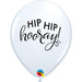 "Simply Hip Latex Balloons - 50 Pack White 11""