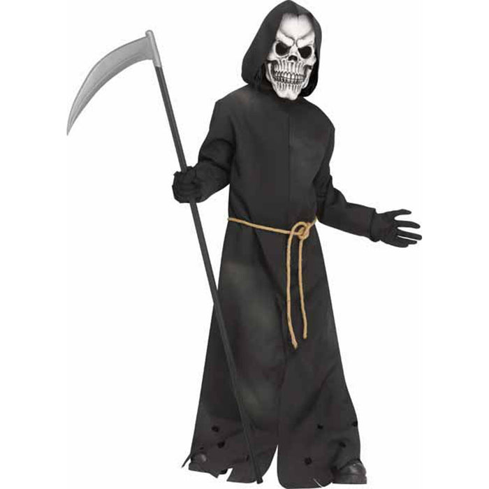 Skull Reaper Child Halloween Costume - Medium (8/10)