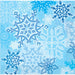 Snowflake Luncheon Napkins - 16/Pkg (2 Ply)