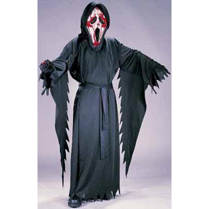 "Spooky Bleeding Ghost Face Costume For Kids"