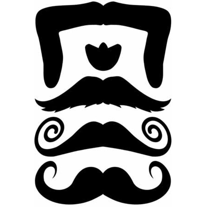 "Stachetats Signature Stache - Stylish Temporary Mustache Tattoos"