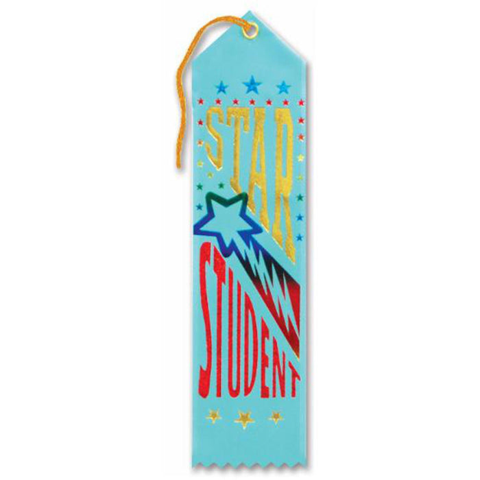 "Star Student Award Ribbons - Pack Of 6"