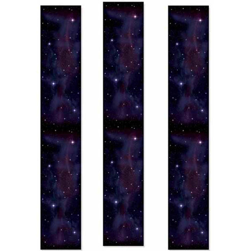 "Starry Night Wall Decals - Set Of 3 Rolls (12" X 6')"