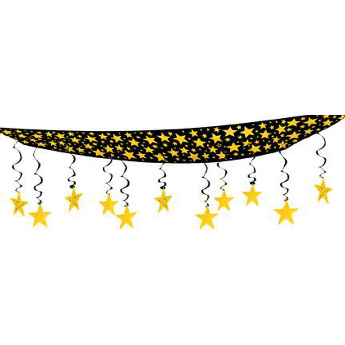 Starry Night Ceiling Deco - 12x12 (1/Pk)