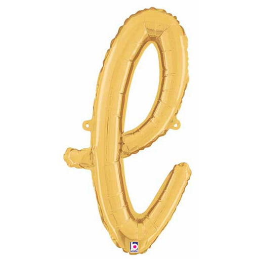 "Stylish 14" Gold Script Letter L For Elegant Decor"