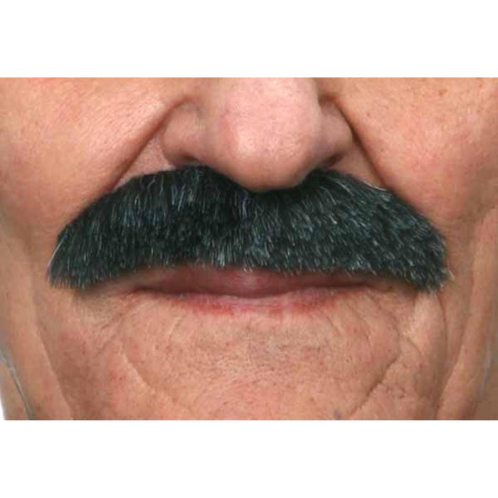 Stylish Black Grey Moustache