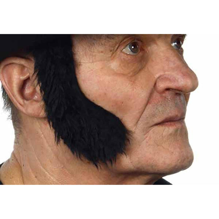 Stylish Sideburns - Black