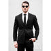 "Suitmeister X-Large Black Suit Set"